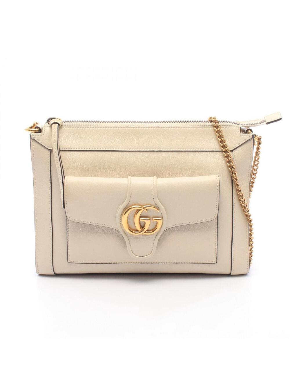 Gucci Double G Chain Shoulder Hand Bag #339718G10B